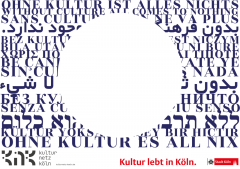 Plakatkampagne KNK und Stadt Köln